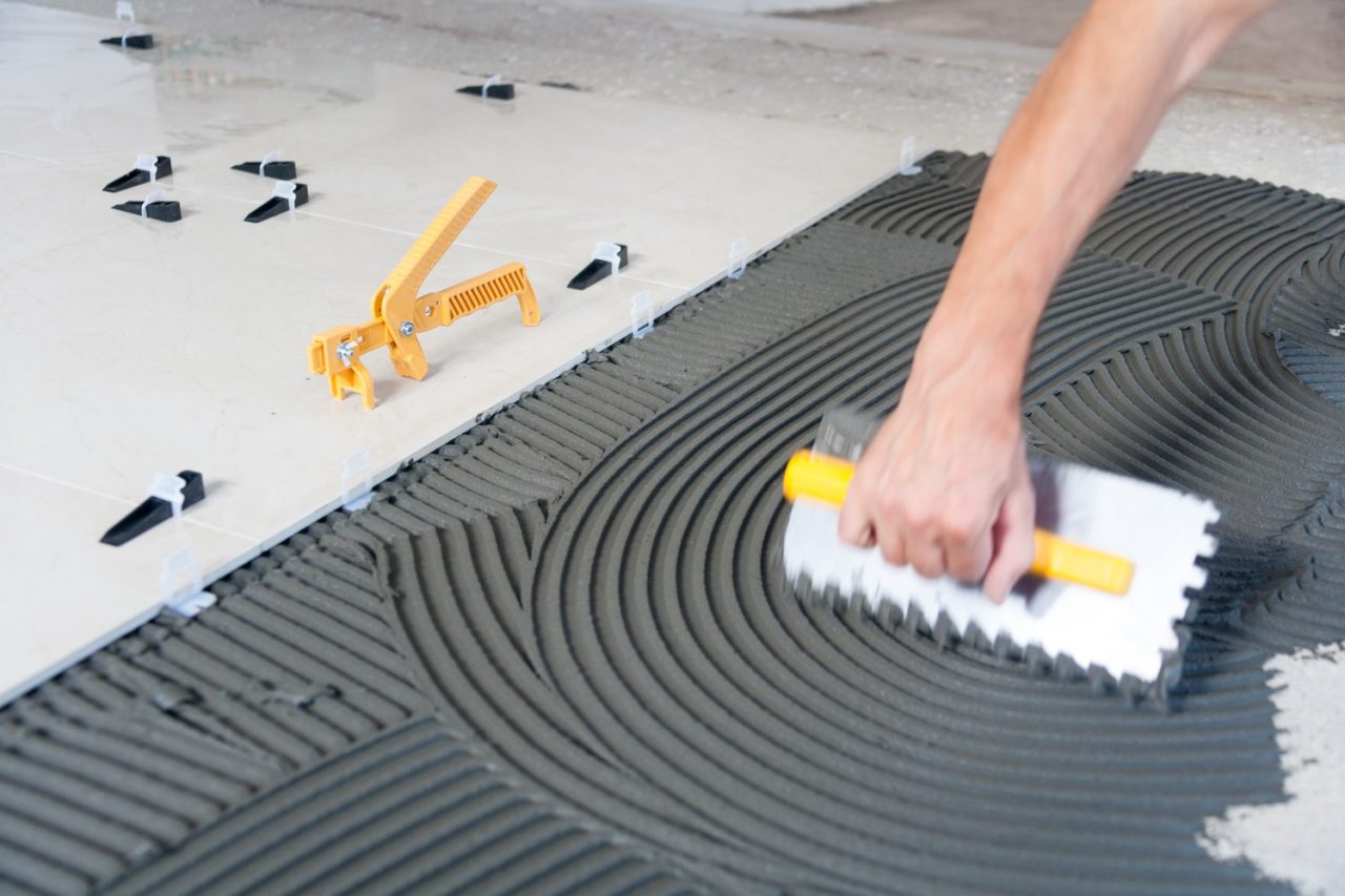 new kitchen ceramic tile